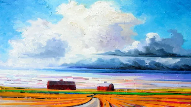 Kansas Farm Paint Night