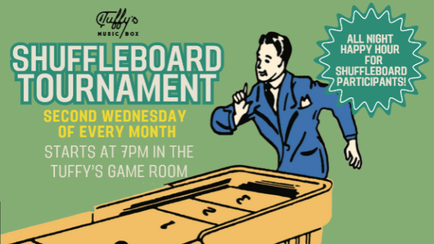 FREE EVENT: Monthly Shuffleboard Tournament