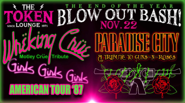 Wreking Crue - Motley Crue Tribute,  Guns N Roses Tribute - PARADISE CITY