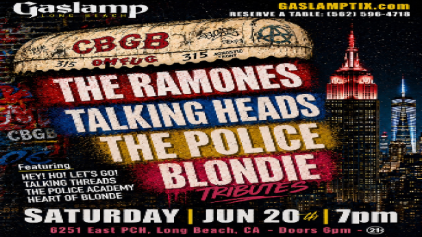 CBGB NIGHT - RAMONES, THE POLICE, TALKING HEADS, and BLONDIE TRIBUTES