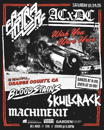 Fartbarf, ACxDC, Bloodstains, SKULLCRACK  , Machinekit