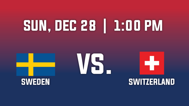 2026 IIHF World Junior Championship-Group A - Sweden v. Switzerland