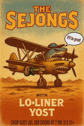 Yost, The Sejongs, Lo-liner