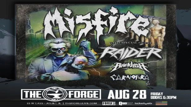 Misfire, Carnotura, Backlash, Raider