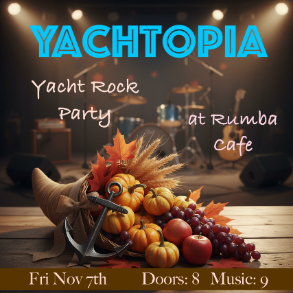 Yachtopia's Live Band Yacht Rock Party!