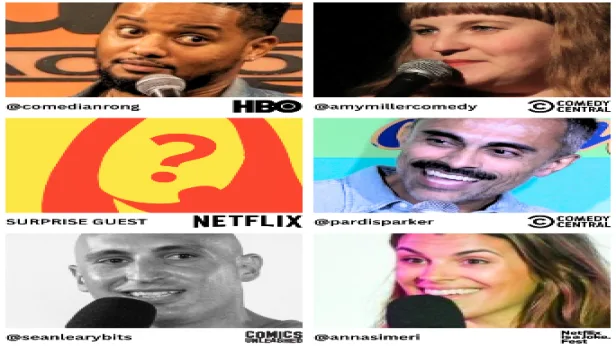 Comedy Mayhem ft. Pardis Parker, Amy Miller, Anna Simeri, Ron G, Sean Leary, Mimi Landru and Surprise Guest