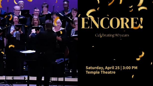 Encore! 90th Celebrating 90 Years! Saginaw Choral Society