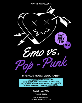Emo vs. Pop-Punk: Myspace Music Video Party