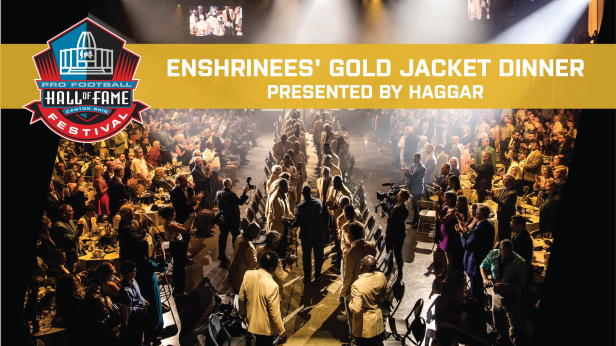 Enshrinees' Gold Jacket Dinner Pres. By Haggar