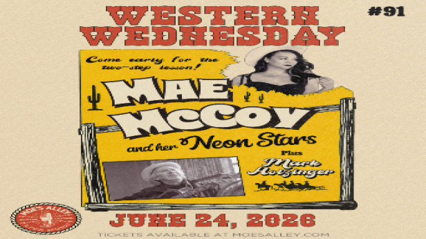 Western Wednesday #91: Mae McMcoy and Her Neon Stars w/ Mark Holzinger