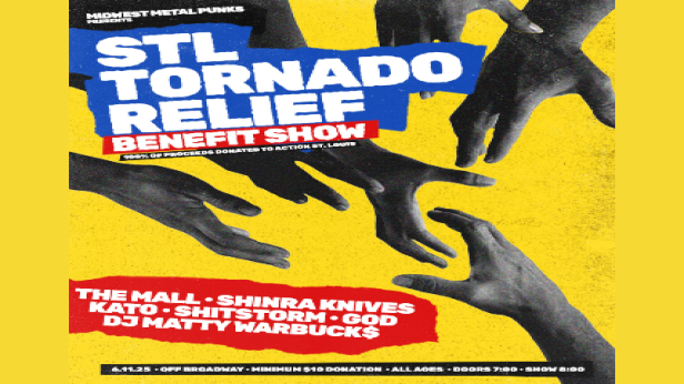 Midwest Metal Punks Presents: STL Tornado Relief Fundraiser Show
