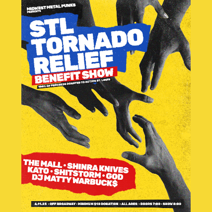 Midwest Metal Punks Presents: STL Tornado Relief Fundraiser Show