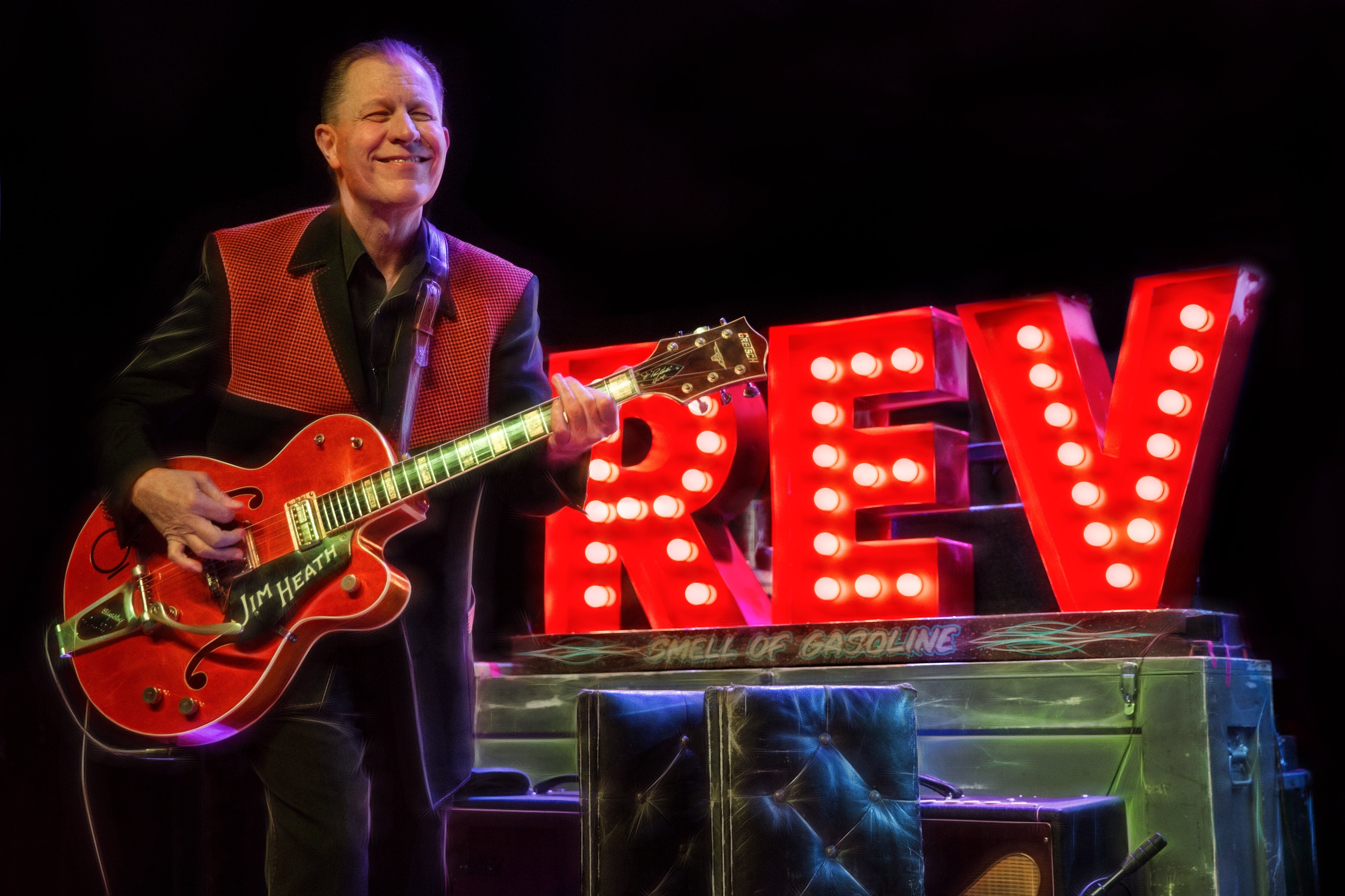 Reverend Horton Heat w/s/g Nathan and The Zydeco Cha Chas