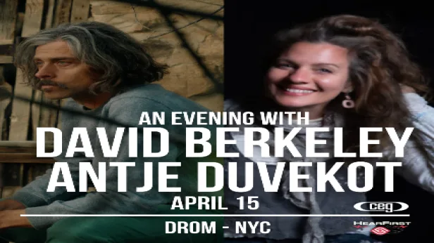 An Evening w/ David Berkeley and Antje Duvekot (Folk Singer Songwriter)