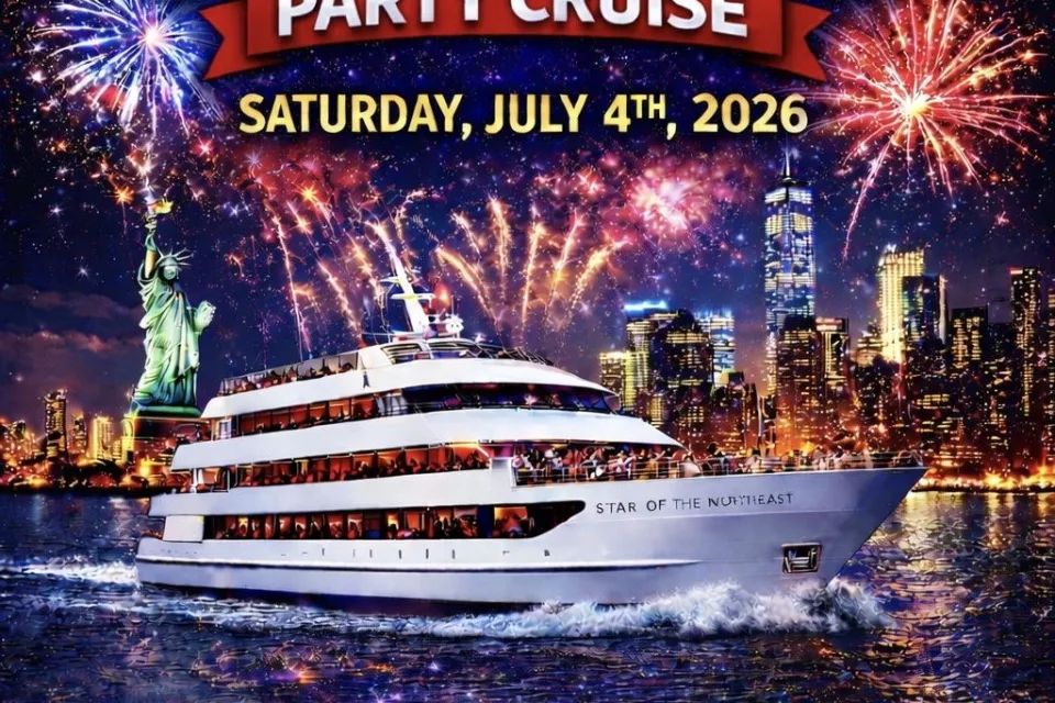 America 250 Fireworks Party Cruise NYC July 4th 2026 Star of the Northeast