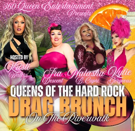 Queens of the Hard Rock on the Riverwalk!