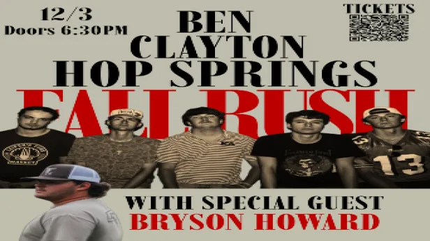 Ben Clayton Fall Rush Tour