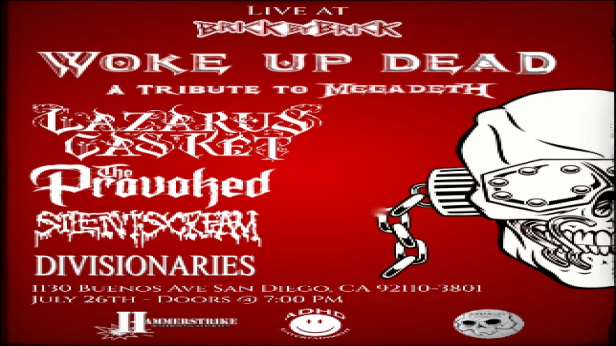 Woke Up Dead & Lazarus Casket with special guests at Brick by Brick