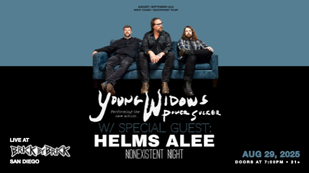 Young Widows with special guests at Brick by Brick