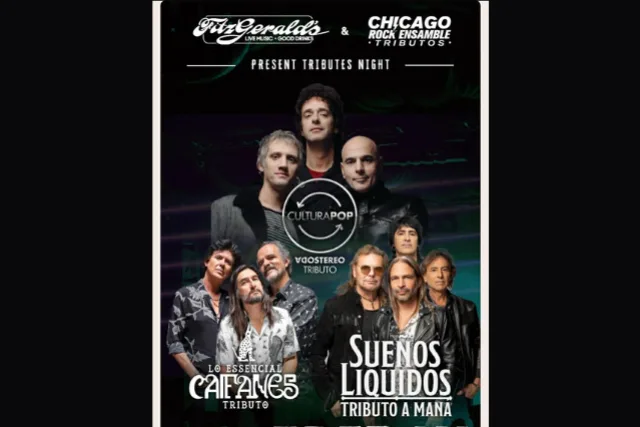 CHICAGO ROCK ENSAMBLE TRIBUTOS: Caifanes, Mana, Soda Stereo !!