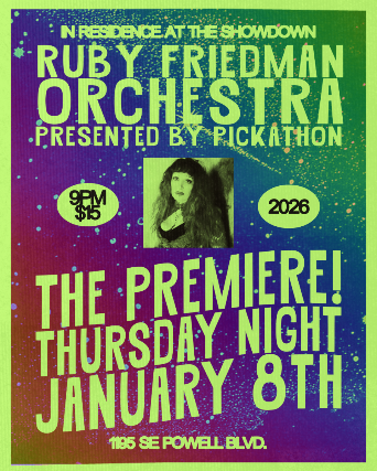 Ruby Friedman Orchestra In Residence!