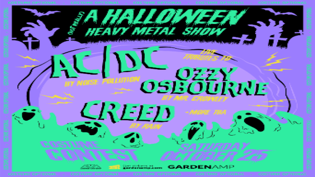 Noise Pollution (AC/DC) x Mr. Crowley (Ozzy Osbourne) x Rain (CREED) Tributes @ Garden Amp