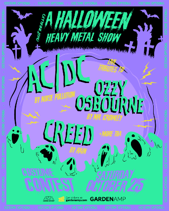 Noise Pollution (AC/DC) x Mr. Crowley (Ozzy Osbourne) x Rain (CREED) Tributes @ Garden Amp
