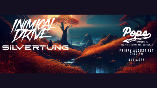 105.7 The Point Presents: Inimical Drive & Silvertung Summer 25 Tour