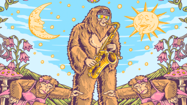 Saxsquatch with Special Guest Two Leos