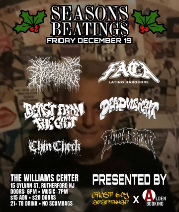 FACA, Abscesspool, Deadweight, Beast from the East, Chin and Check Belligerent