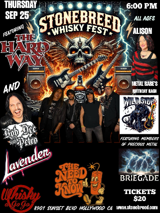 Stonebreed, Wild Side featuring Precious Metal, The Hard Way, Bob Dee with Petro, Lavender, The Need to Know, Briegade