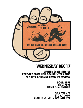 KARAOKE FROM HELL'S 33-1/3rd ANNIVERSARY PARTY