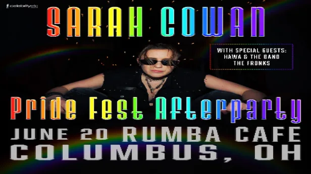 Sarah Cowan Pride Fest Afterparty w/ Hawa + the band & The Fronks *LOW TICKET WARNING*