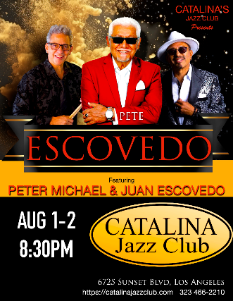 Jazz Legends: PETE ESCOVEDO and Family celebrate his 90th Birthday!