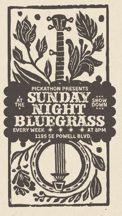 Sunday Night Bluegrass featuring Josh Cole Band and Syco Billy's String Band