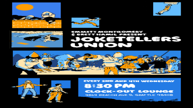 Emmett Montgomery and Brett Hamil Present: Joketellers Union w/ Erin Popelka