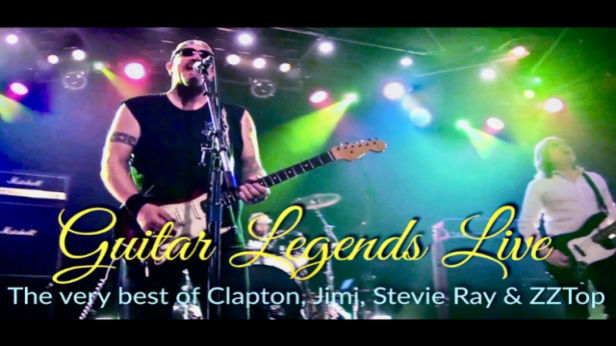 Guitar Legends Live - The Very Best of Eric Clapton, Jimi Hendrix & Stevie Ray Vaughan