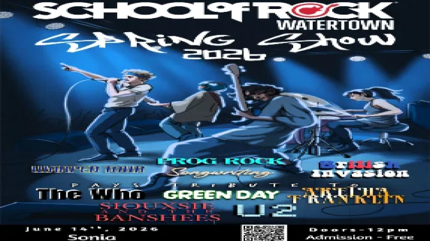 School of Rock Watertown Spring Show