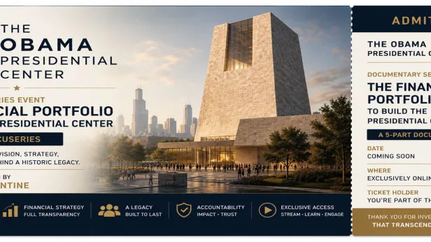 Obama Presidential Center 5 Doc Series
