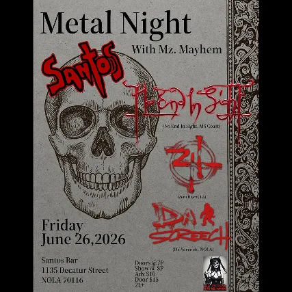 Metal Night with Mz Mayhem