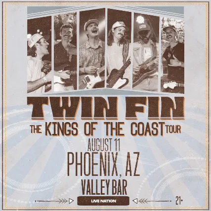 TWIN FIN - THE KINGS OF THE COAST TOUR