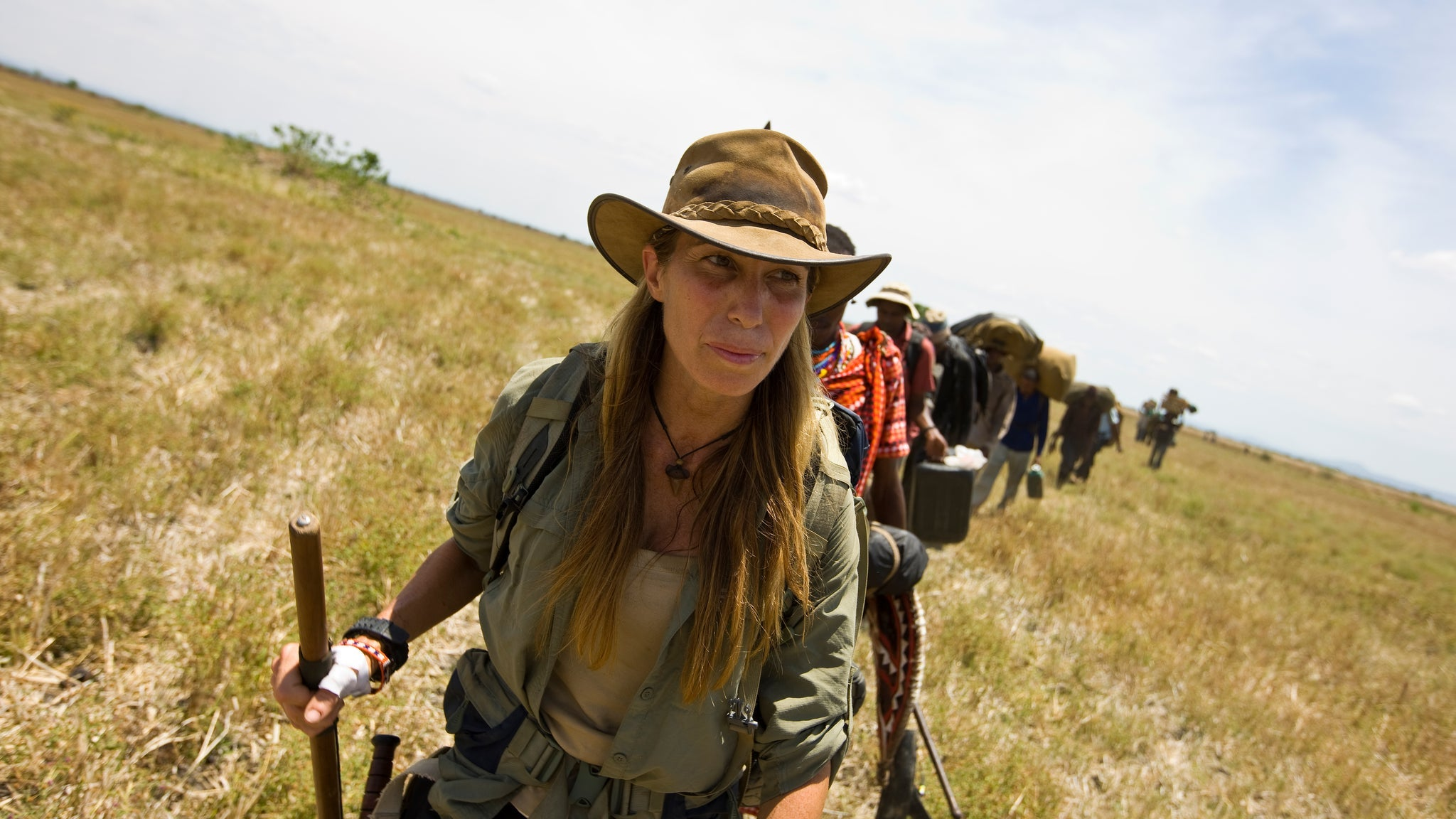 Pink Boots And A Machete With Explorer Mireya Mayor