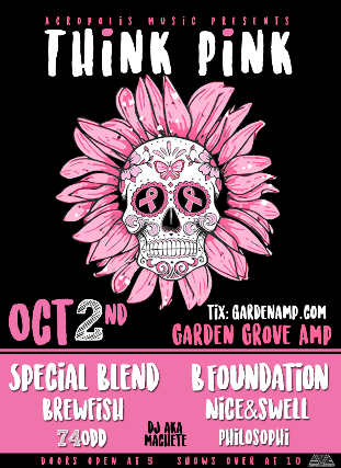 Special Blend (Single Release Show), B Foundation, Brewfish, Nice & Swell, 74ODD, Philosophi at Garden Amp