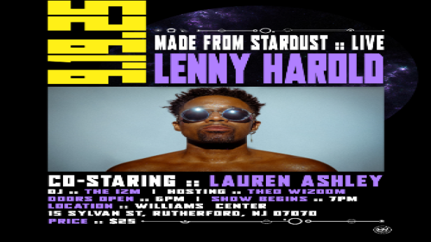 Lenny Harold at the Black Box in the Williams Center