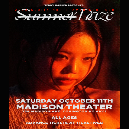 Terry Harper Presents: SOOJIN North American Tour "Summer Daze"