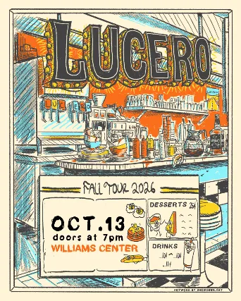 Lucero - One night only at the Williams Center