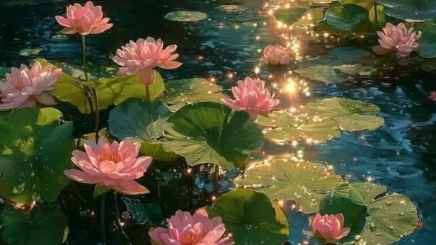 Lotus Flower Lilly Paint Night