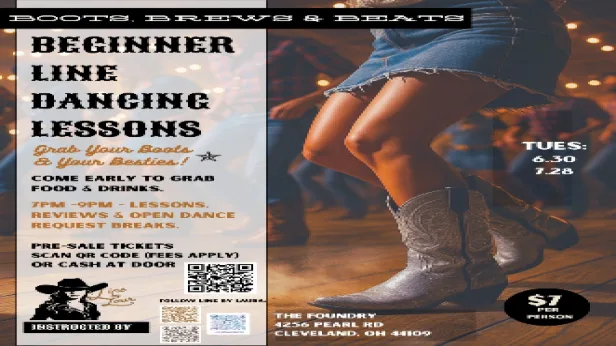 Beginner Line Dancing Lessons!
