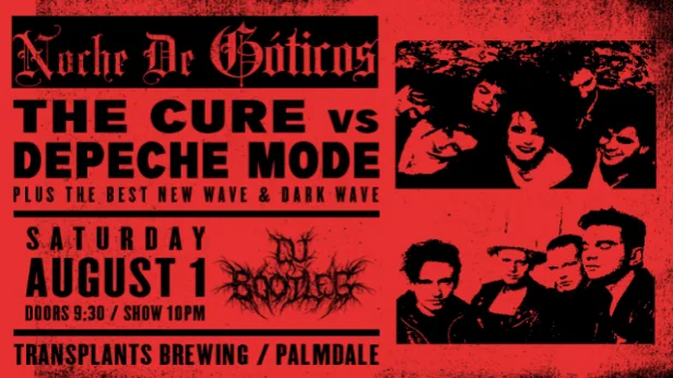 NOCHE DE GÓTICOS: THE CURE VS. DEPECHE MODE