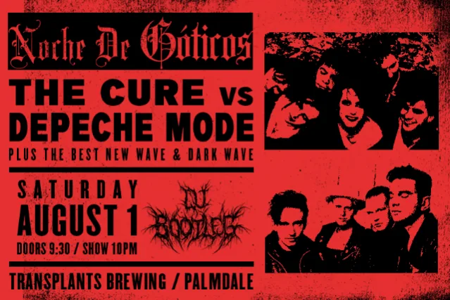 NOCHE DE GÓTICOS: THE CURE VS. DEPECHE MODE